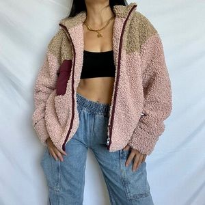 For Love and Lemon Sherpa Jacket